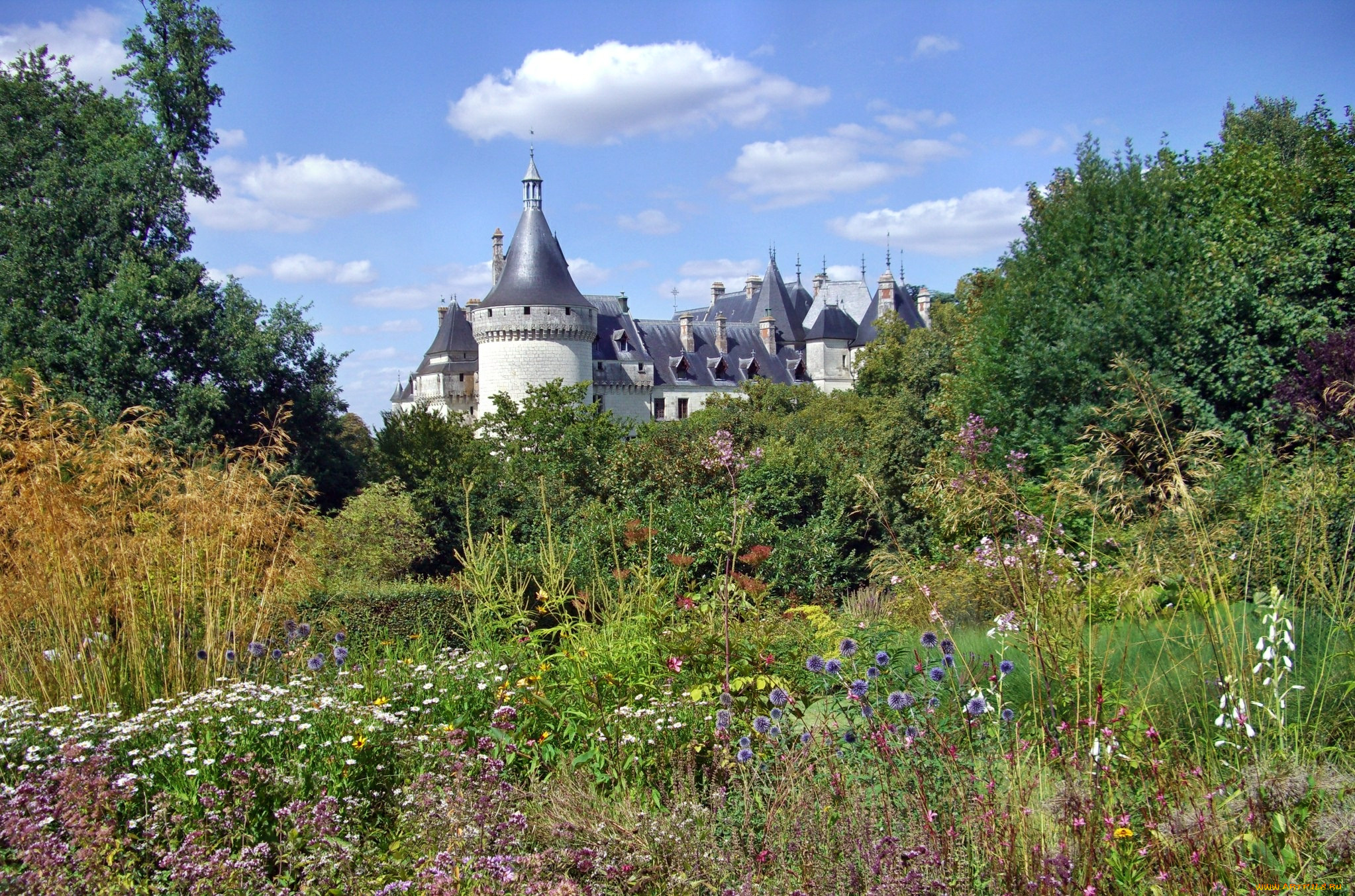 ,   , , , , , , , chateau de chaumont, france,  --